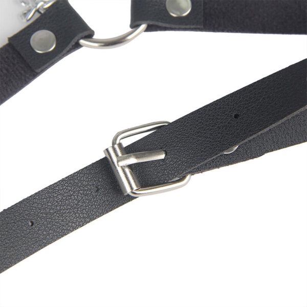 Subblime - leather belt harness black one size - Afbeelding 7
